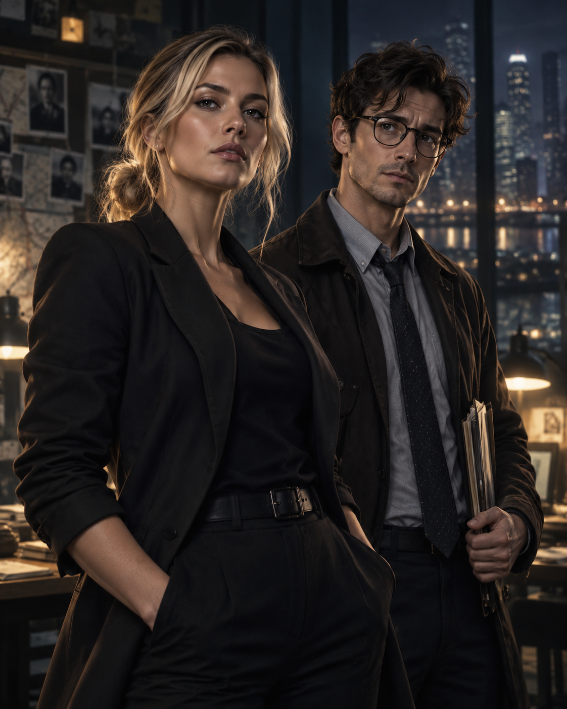 CROSS promotional artwork featuring the two main characters